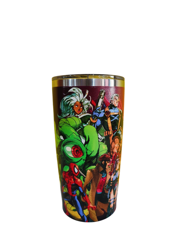 Termo Mediano Acero Inoxidable Marvel Vs Capcom