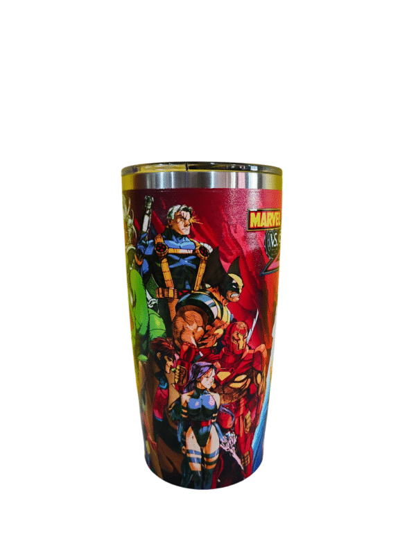 Termo Mediano Acero Inoxidable Marvel Vs Capcom