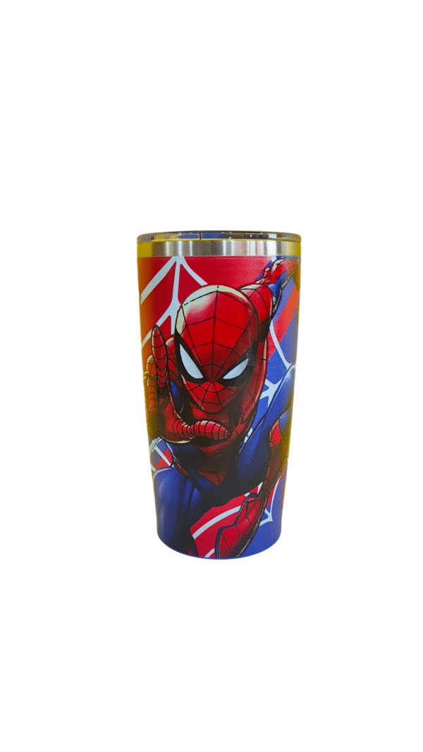 Termo Mediano Acero Inoxidable Spiderman
