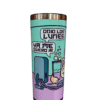 Termo Metalico Gato Odio los Lunes 591ml