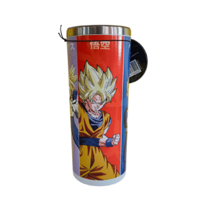 Termo Metalico Guerreros Sayajines Dragon Ball Z 591ml