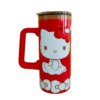 Termo Doble Pared de Asa Mediano Kitty 500ml