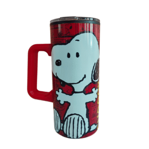 Termo Doble Pared de Asa Mediano Snoopy 500ml