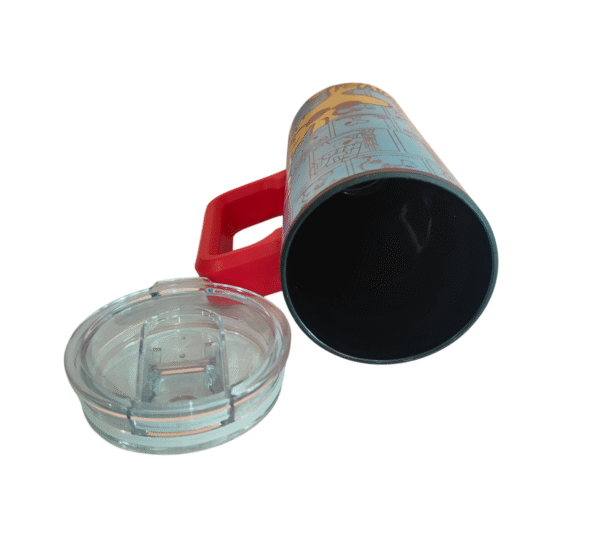 Termo Doble Pared de Asa Mediano Snoopy 500ml