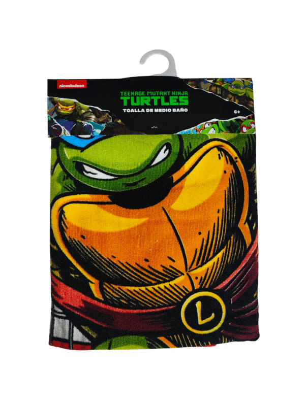 Toalla de Baño Absorbente Las Tortugas Ninja 70x140 cm.