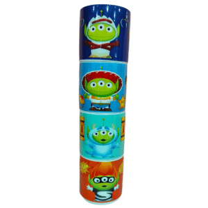 Torre de 4 Tarros Apilables Pixar