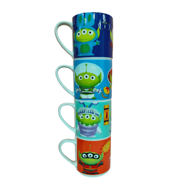 Torre de 4 Tarros Apilables Pixar