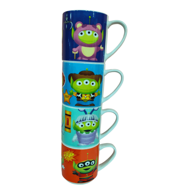 Torre de 4 Tarros Apilables Pixar