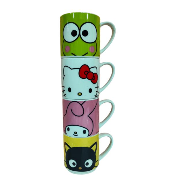 Torre de 4 Tarros Apilables Sanrio