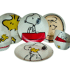 Vajilla 12 Pzas Bambu Peanuts