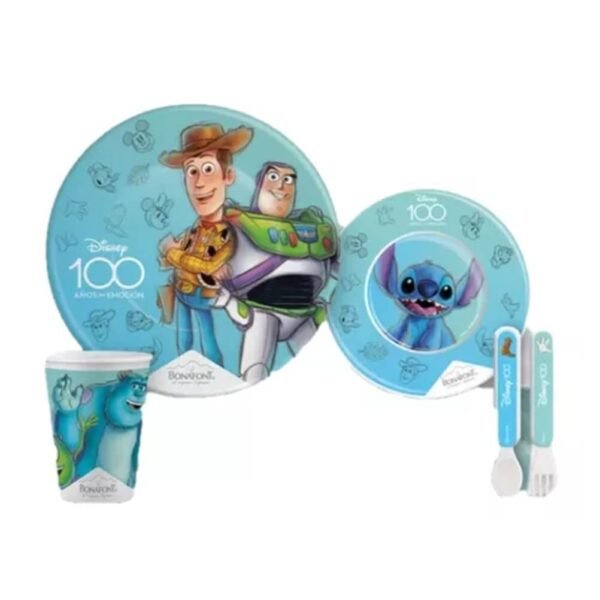 Vajilla 5 Piezas Disney 100 Años
