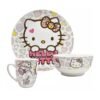 Vajilla 12 Piezas Porcelana Hello Kitty