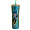 Vaso Acero Inoxidable Con Popote Dragon Ball Super – Goku X Vegeta