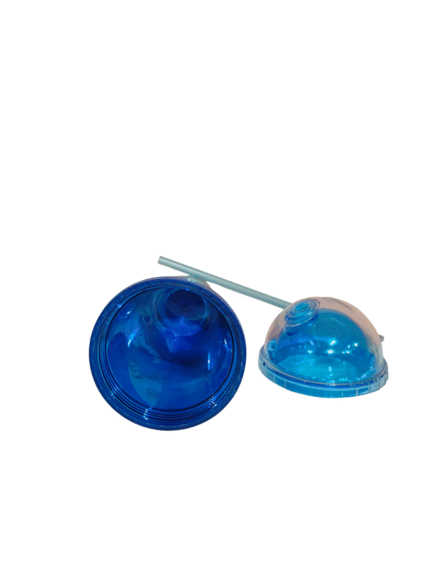 Vaso Doble Pared Tapa Domo Popote Intensamente 2 Pixar 500ml