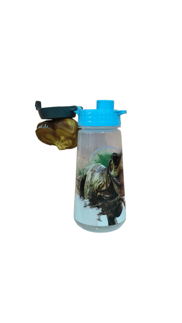 Vaso De Plástico Con Tapa 3D Jurassic Park