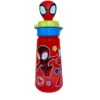 Vaso de Plástico con Tapa 3D Spiderman