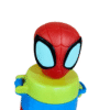 Vaso de Plástico con Tapa 3D Spiderman