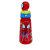 Vaso de Plástico con Tapa 3D Spiderman