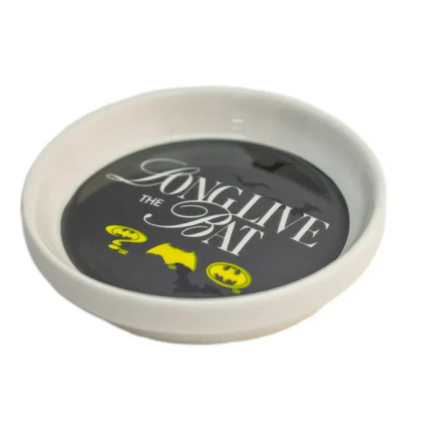 Taza De Porcelana Con Tapa Batman 385 ml
