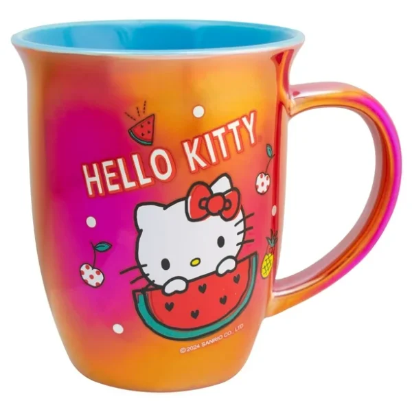 Tarro De Cerámica Iridiscente Kitty 470 ml