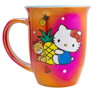 Tarro De Cerámica Iridiscente Kitty 470 ml