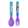 Juego De Cubiertos Infantiles de Plástico con Estuche Frozen