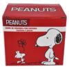 Tarro Snoopy de Porcelana con Cuchara de Ceramica 440m