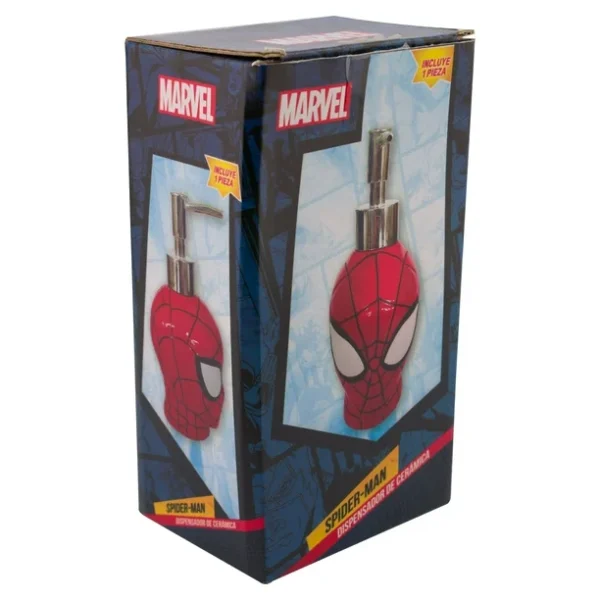Dispensador de Cerámica Para Jabón Líquido Spiderman 335 Ml