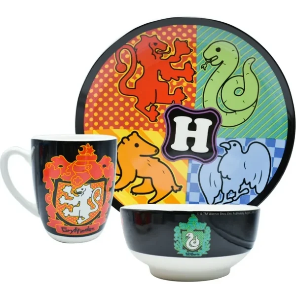 Vajilla 12 Piezas Porcela Harry Potter