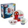 Vajilla Individual de Porcelana 3 Piezas Spiderman