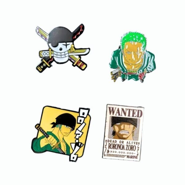 Set Pines Coleccionables Zoro