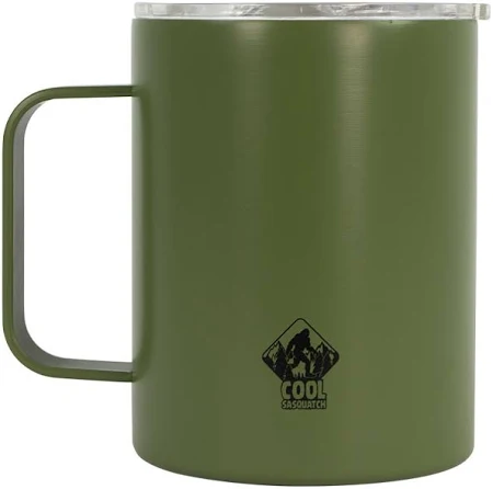 Taza Metalica Sasquash Verde