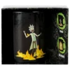 Taza Termica Rick And Morty - Rick en llamas 350ml