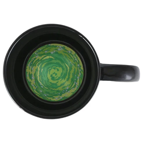 Taza Termica Rick And Morty - Rick en llamas 350ml