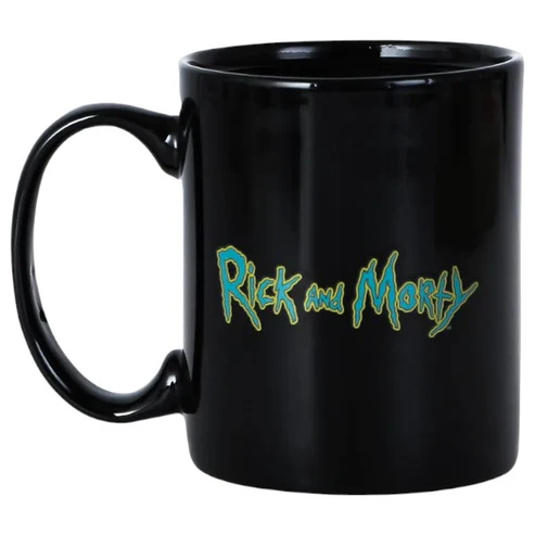Taza Termica Rick And Morty - Rick en llamas 350ml