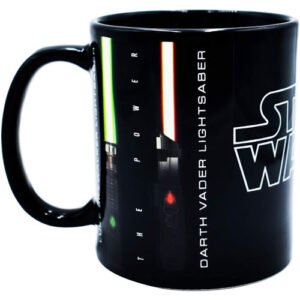 Taza Luminiscente Sables Star Wars