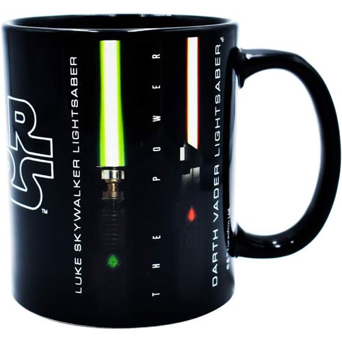 Taza Luminiscente Sables Star Wars