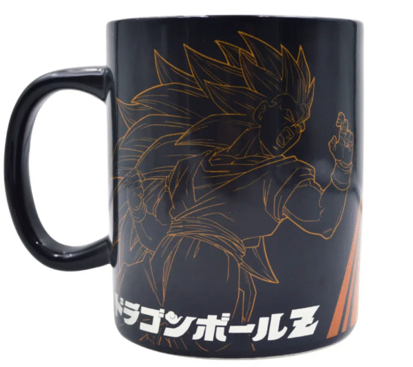 Taza Coleccionable Acabado Metálico Dragon Ball Z