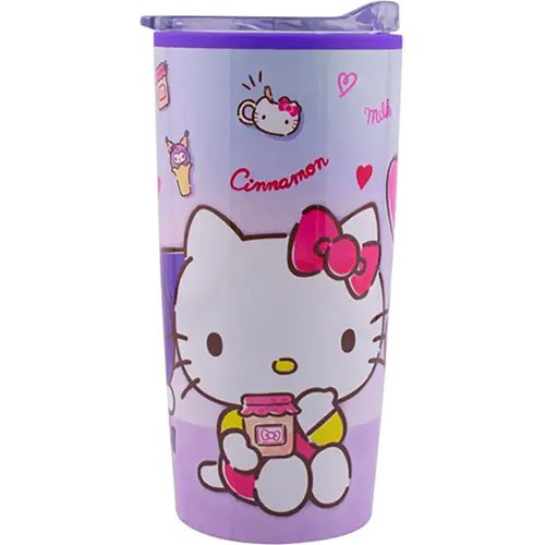 Termo Mediano Doble Pared Hello Kitty