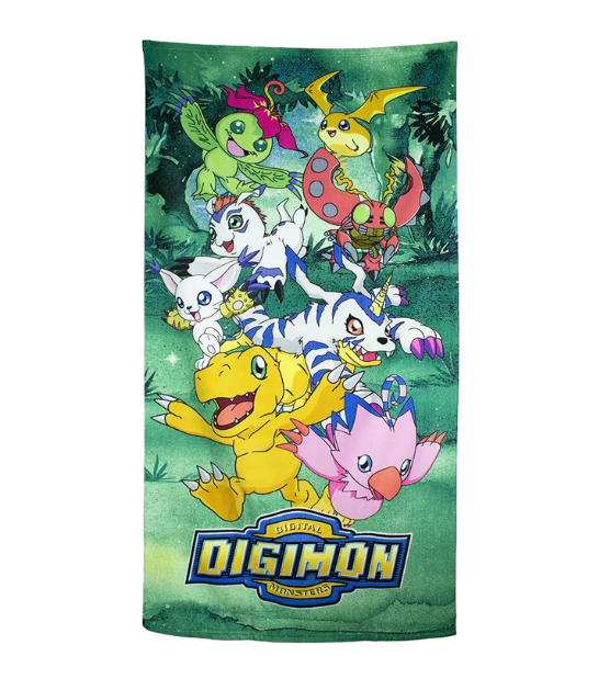 Toalla de Baño Absorbente Digimon 70x140cm