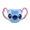 Tarro de Cerámica 3D Stitch Con Orejas de Asa 650ml