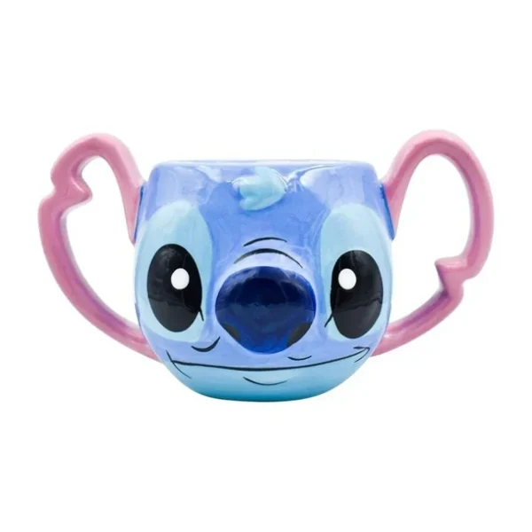 Tarro de Cerámica 3D Stitch Con Orejas de Asa 650ml