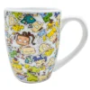 Taza Blanca con Caja de Regalo Rugrats Ceramica 500ml