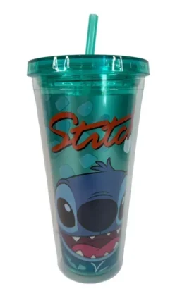 Vaso Doble Pared Con Popote Stitch