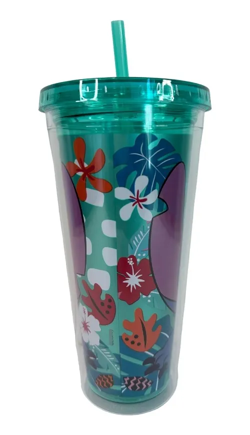 Vaso Doble Pared Con Popote Stitch