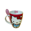 Duo Hello Kitty And Friends Tarros de Porcelana con Cuchara de Ceramica 310ml