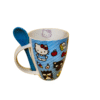 Duo Hello Kitty And Friends Tarros de Porcelana con Cuchara de Ceramica 310ml