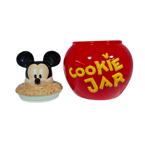 Galletero 3D De Cerámica Mickey Cookie Jar