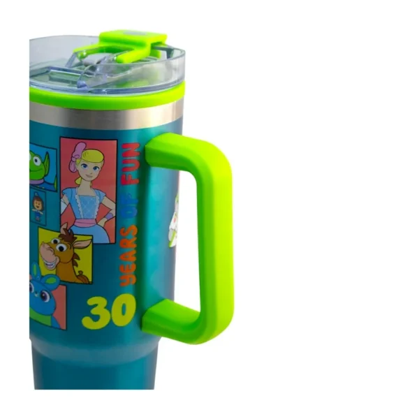 Termo Alto Doble Pared Con Boquilla Y Popote 1.2 L. Toy Story 30 Aniv.