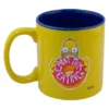 Taza Metalizada Los Simpsons - Homero 591ml